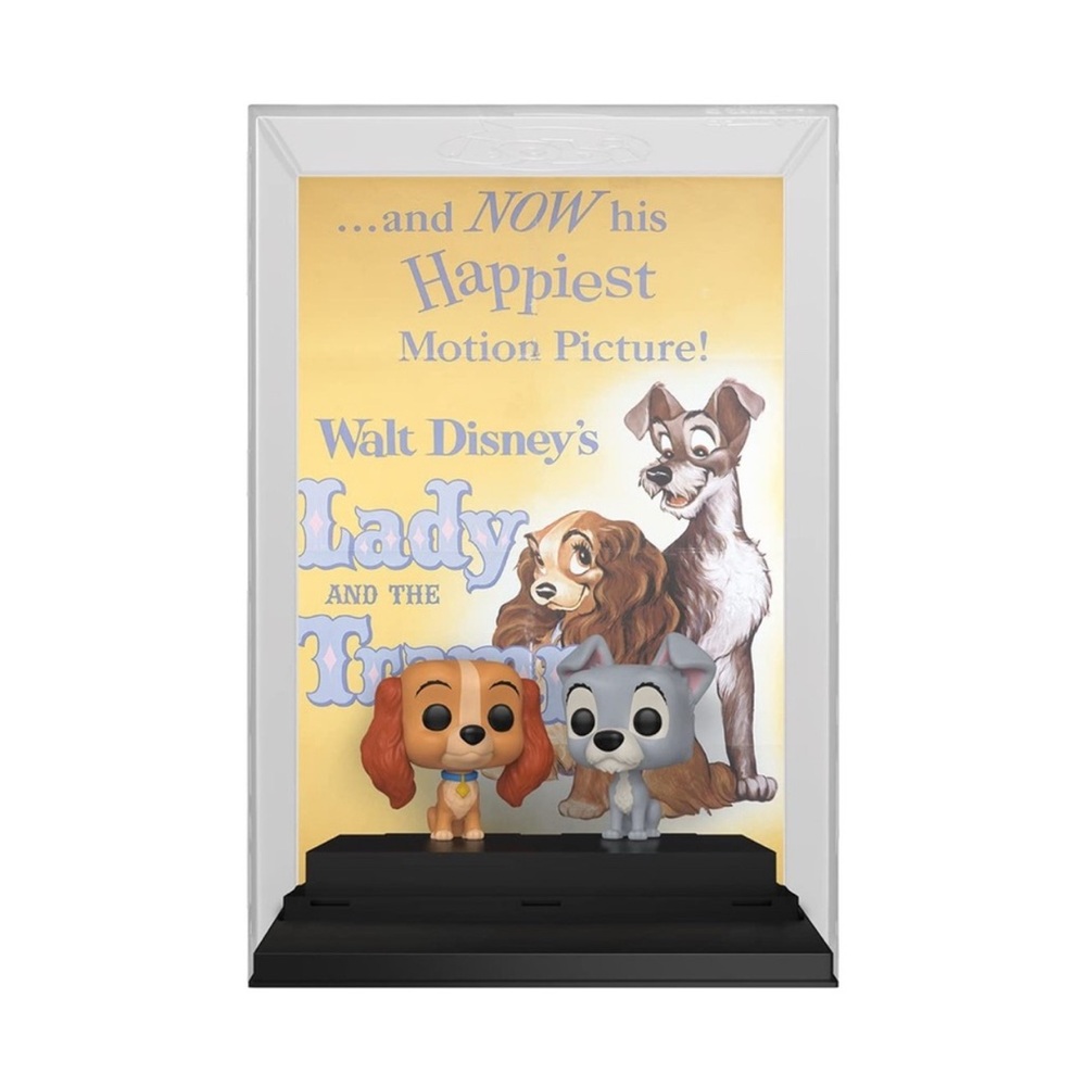 Funko Pop! Movie Poster Edition Disney's "Lady and the Tramp” 100th Anniversary - Picture 2 of 14